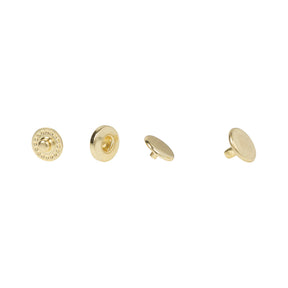 Brass Plated Mini Segma Snaps