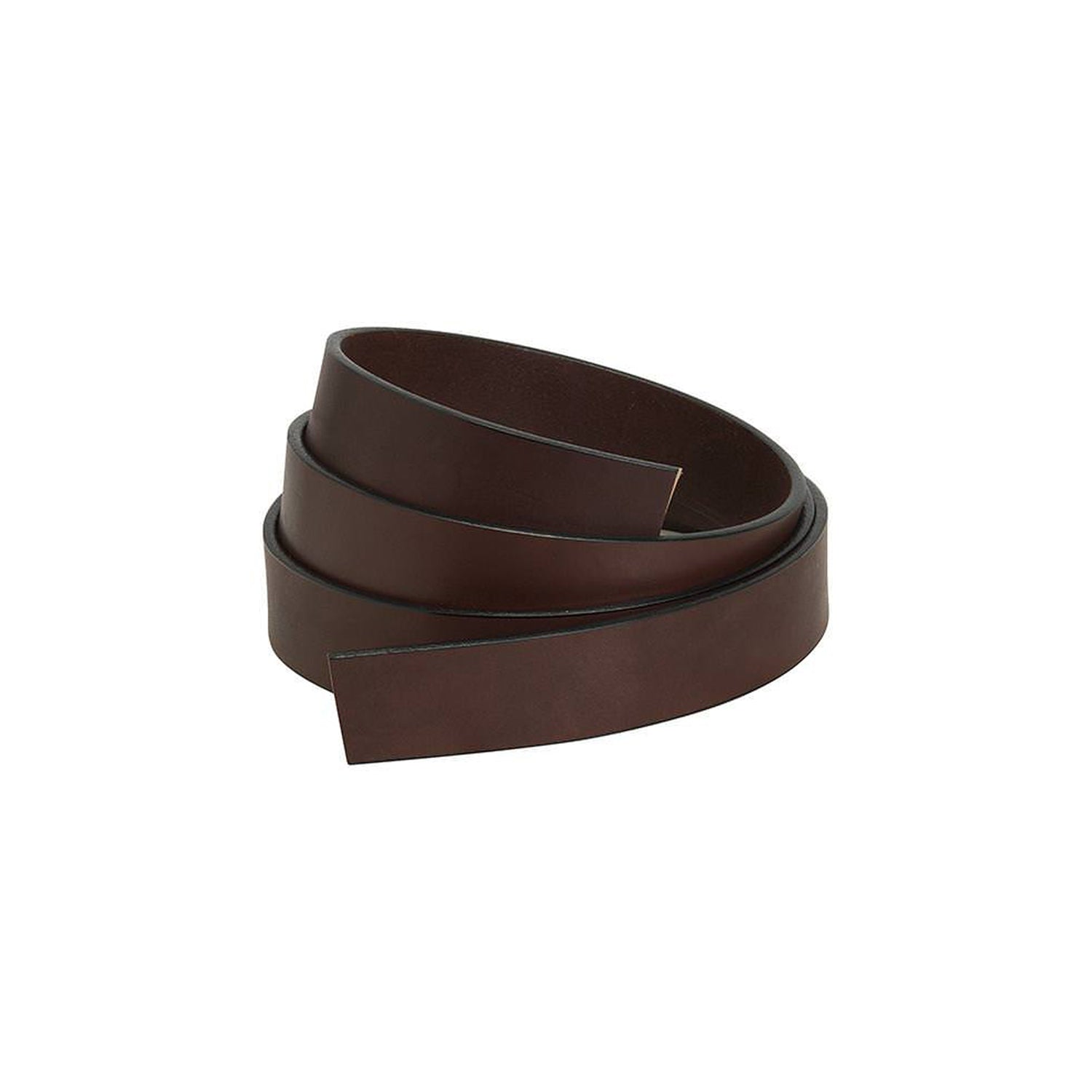 English Bridle Belt Blank with Edge Paint