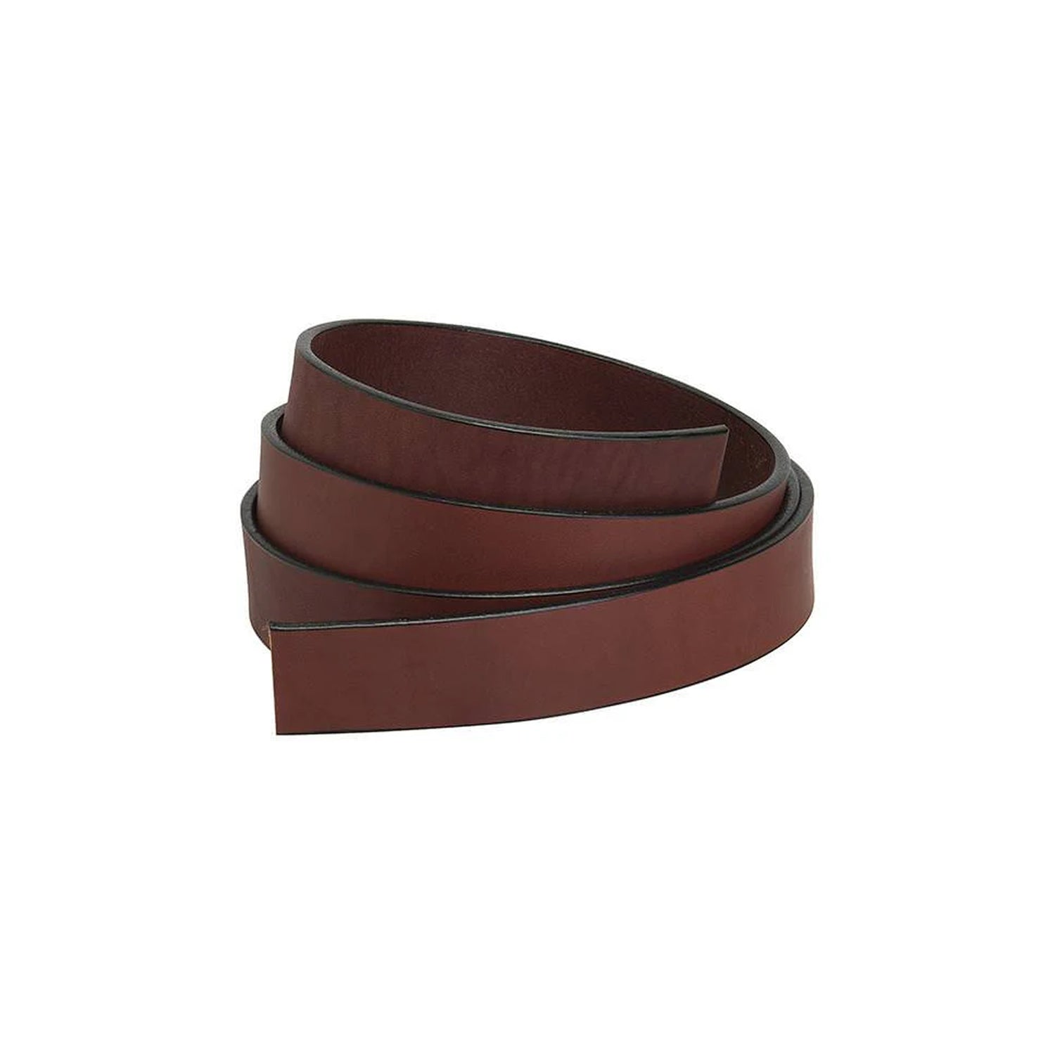 English Bridle Belt Blank with Edge Paint