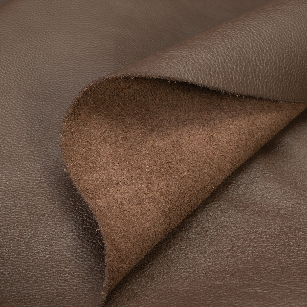 Sample, Telfair Pebble Grain Supersoft Leather, 4 to 5 oz.