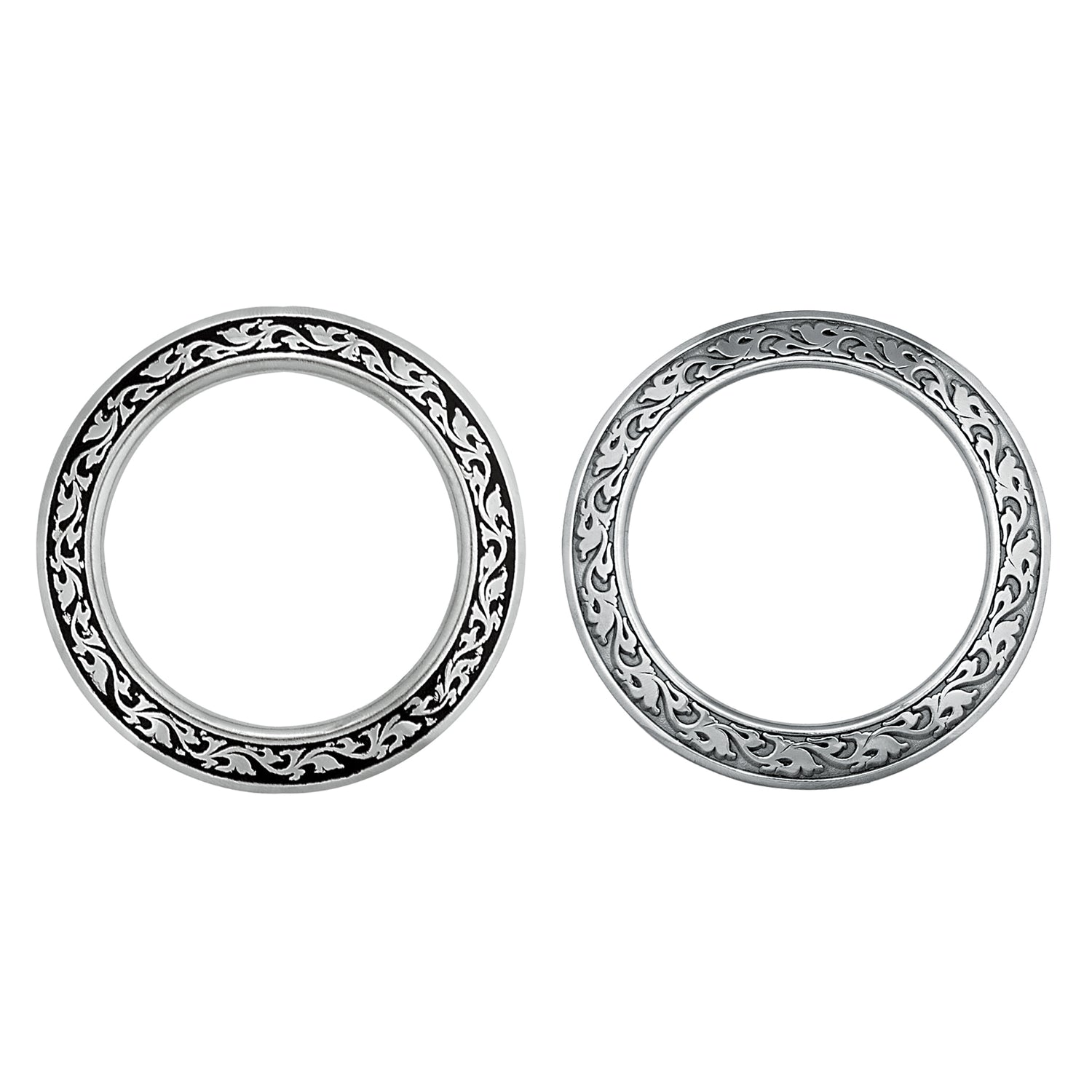 Jeremiah Watt Accented Floral Breast Collar Ring