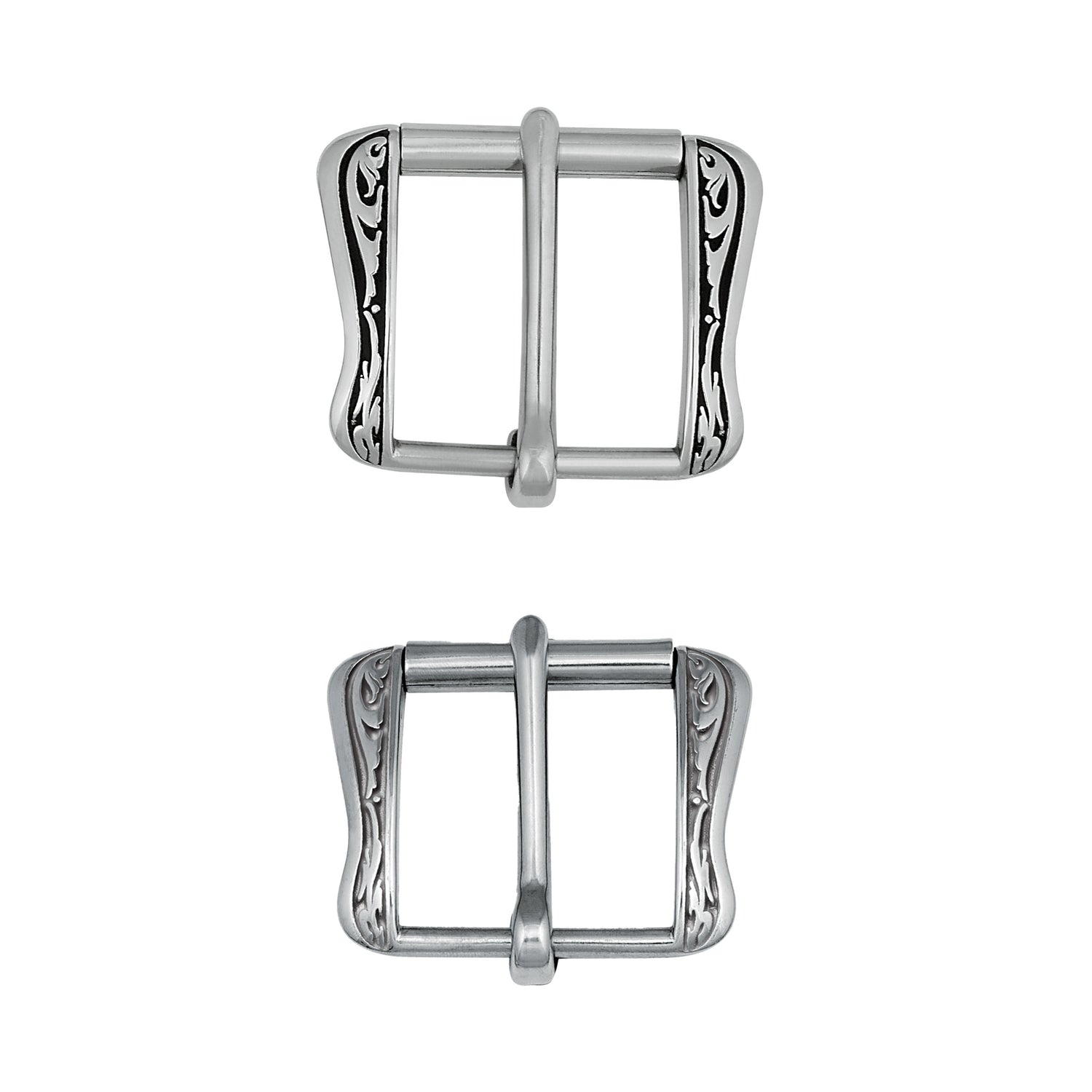 Jeremiah Watt Accented Floral Flank Buckle