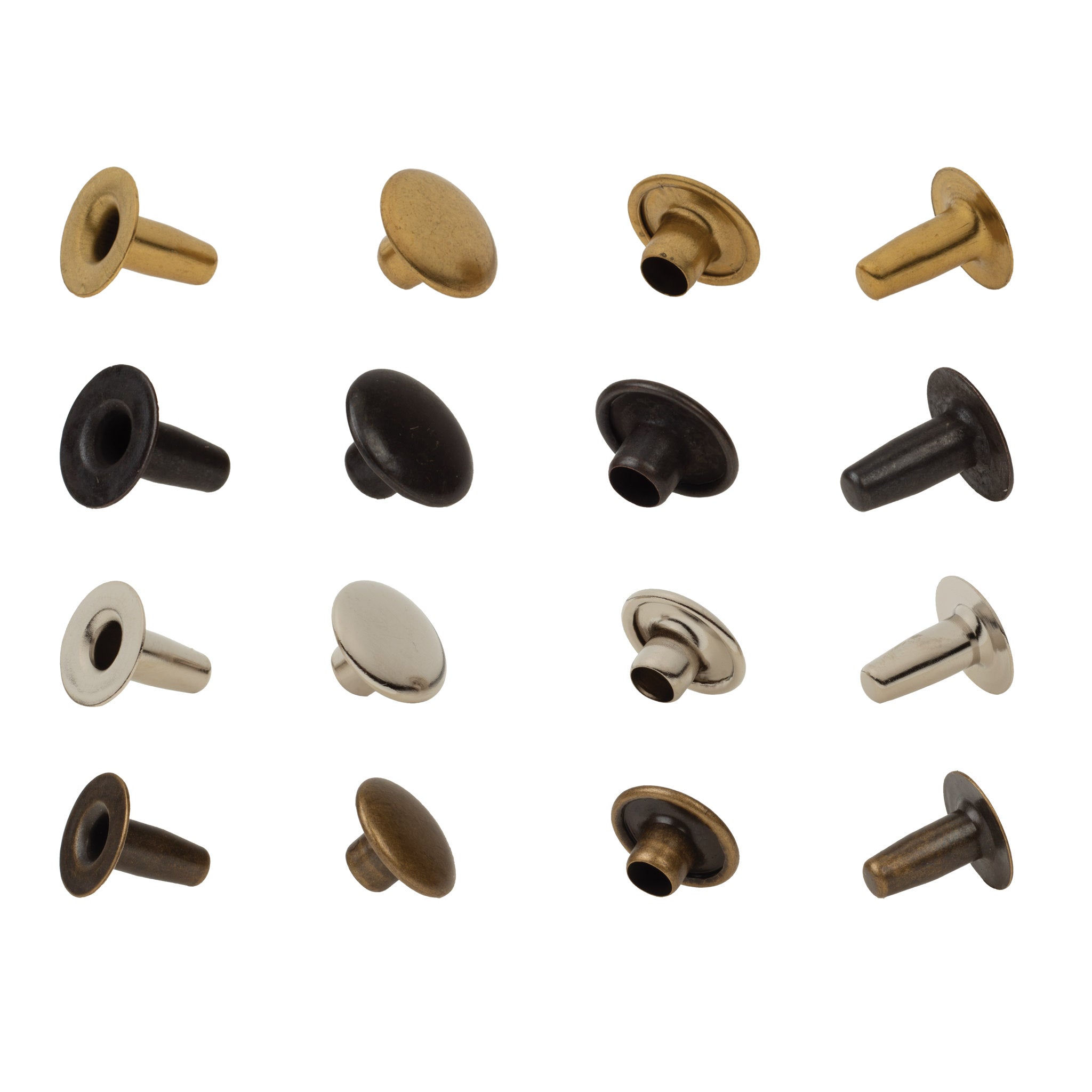 ragupi  Large Single Cap Jiffy Rivets® – Weaver Leather Supply