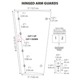 Hinged Arm Guards Pattern