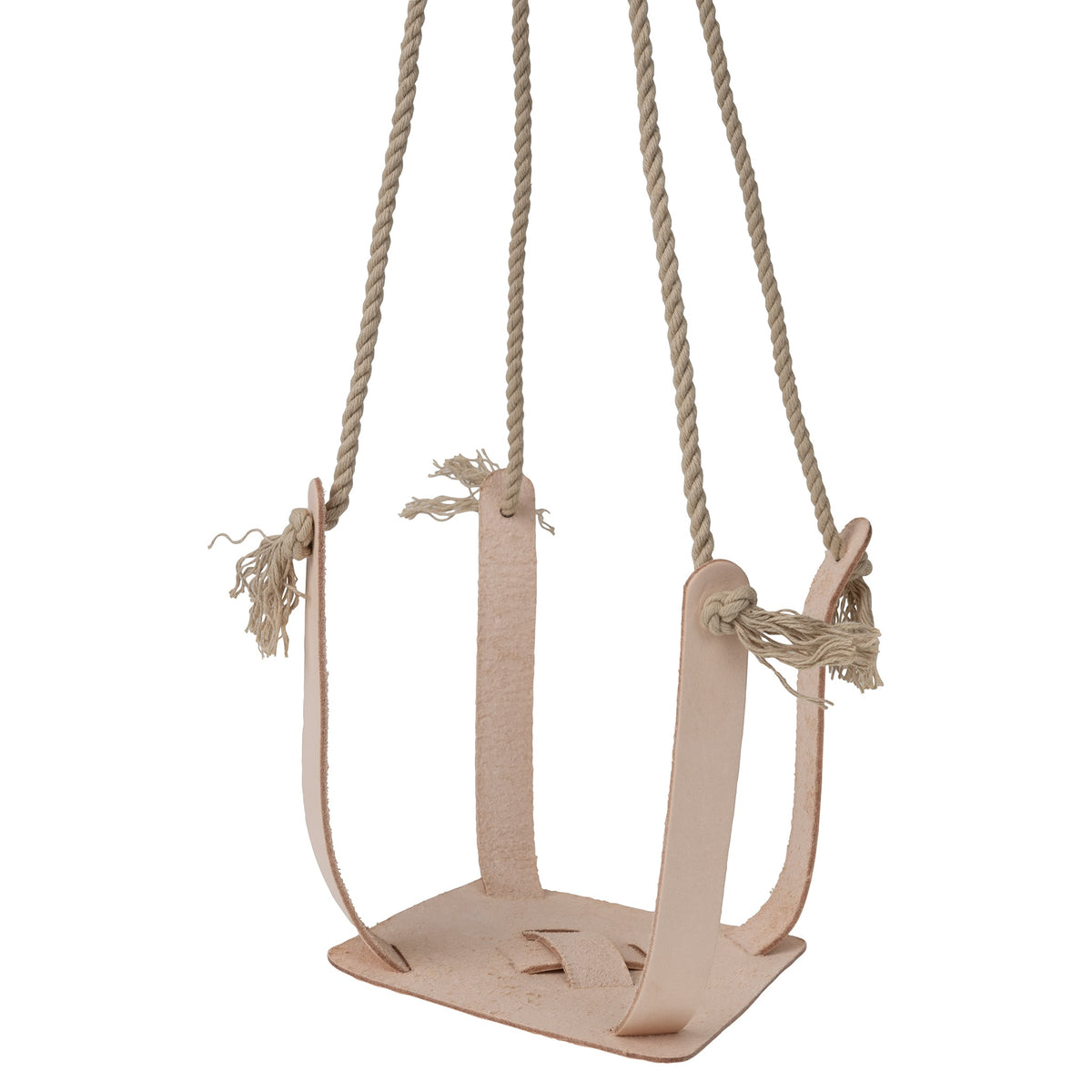 Leather Hanging Planter Kit