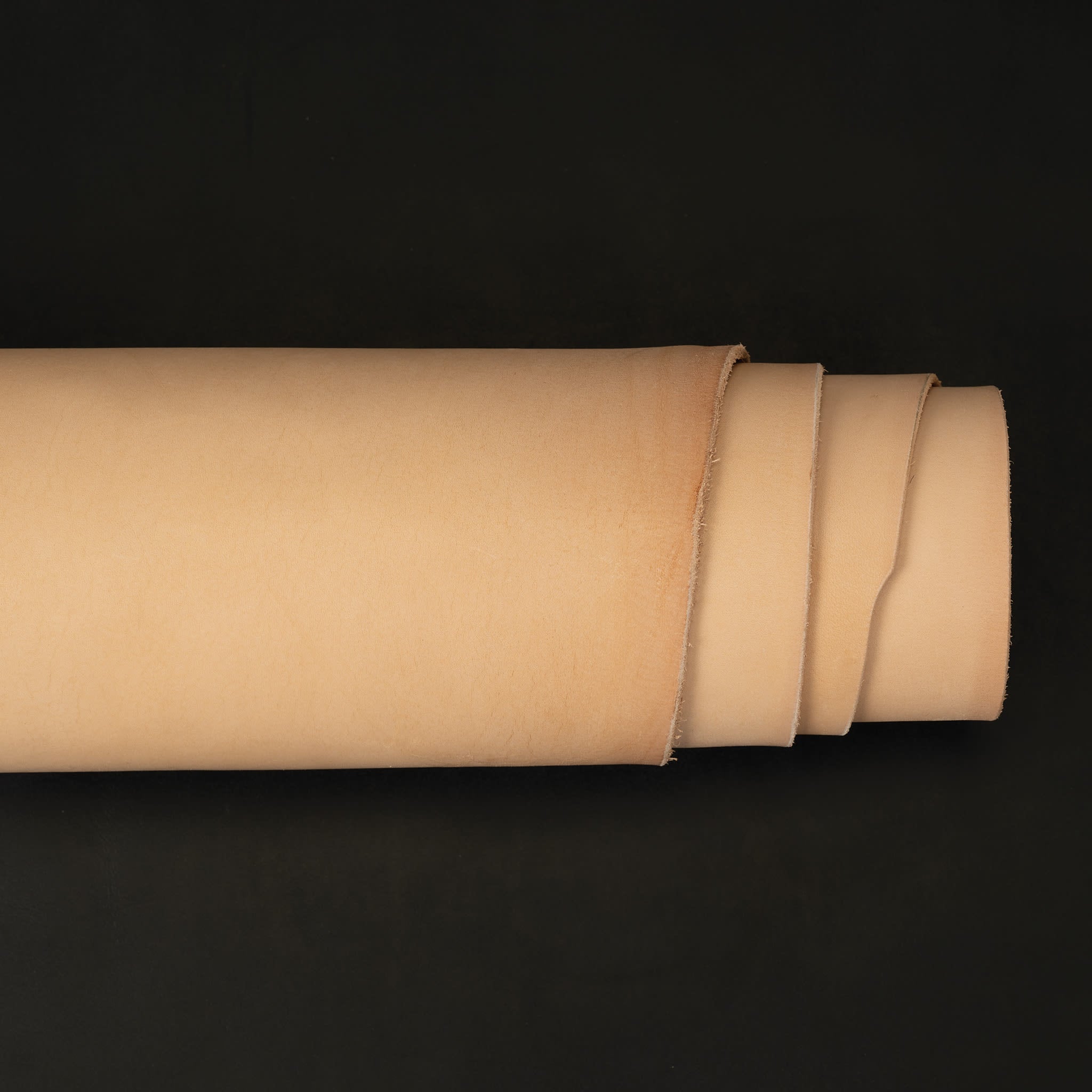 Quebracho Tanned Leather Shoulders | Firm Veg-Tan Leather for