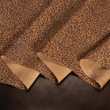 Sample, Leopard Printed Leather, 3-4 oz.
