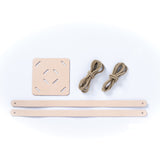 Leather Hanging Planter Kit