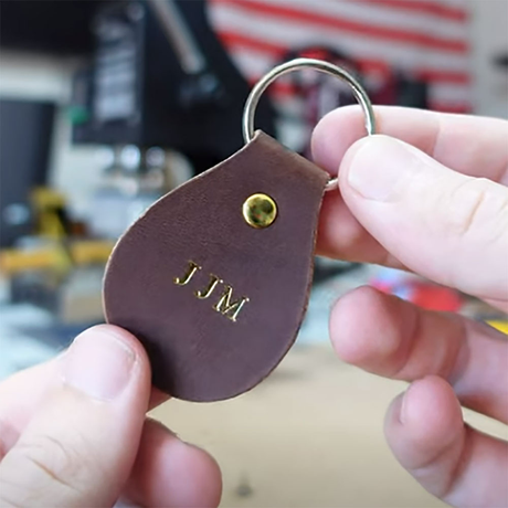 Monogrammed Key Fob
