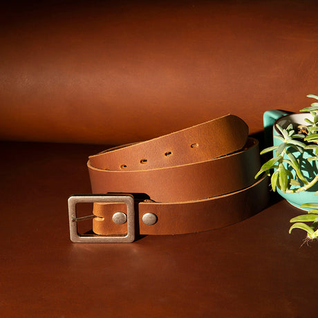 Classic leather projects like belts are great for beginners and experienced leather crafters alike.