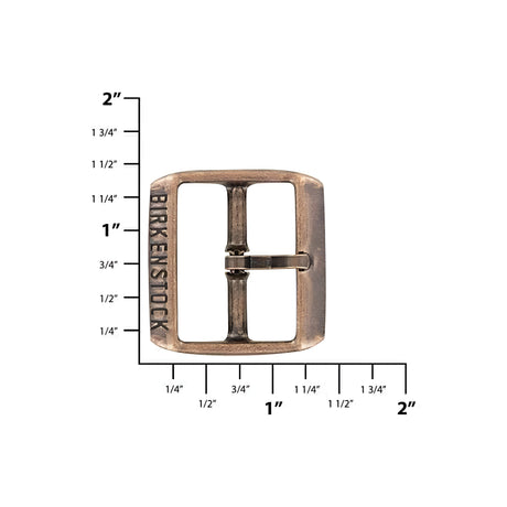 30mm Antique Copper, Birkenstock Buckle, Steel