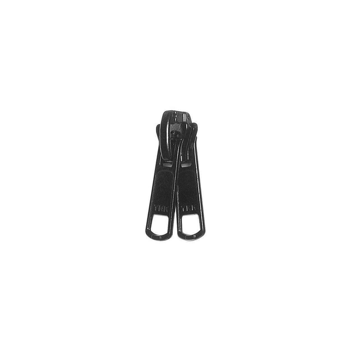 #5 Black, YKK Vislon Reversible Auto Lock Zipper Slider, Zinc Alloy, #5V-3-BLK