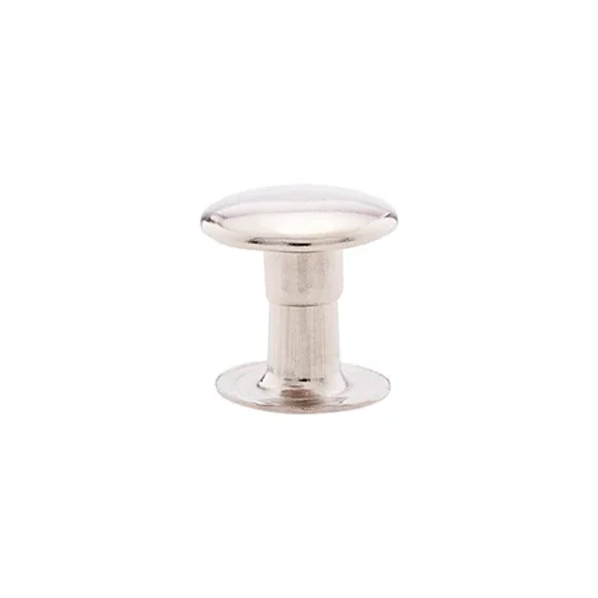 7mm Nickel, Single Cap Jiffy Rivet, Solid Brass- 100ct – Weaver