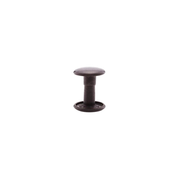 9mm Black, Double Cap Jiffy Rivet, Solid Brass-100ct – Weaver