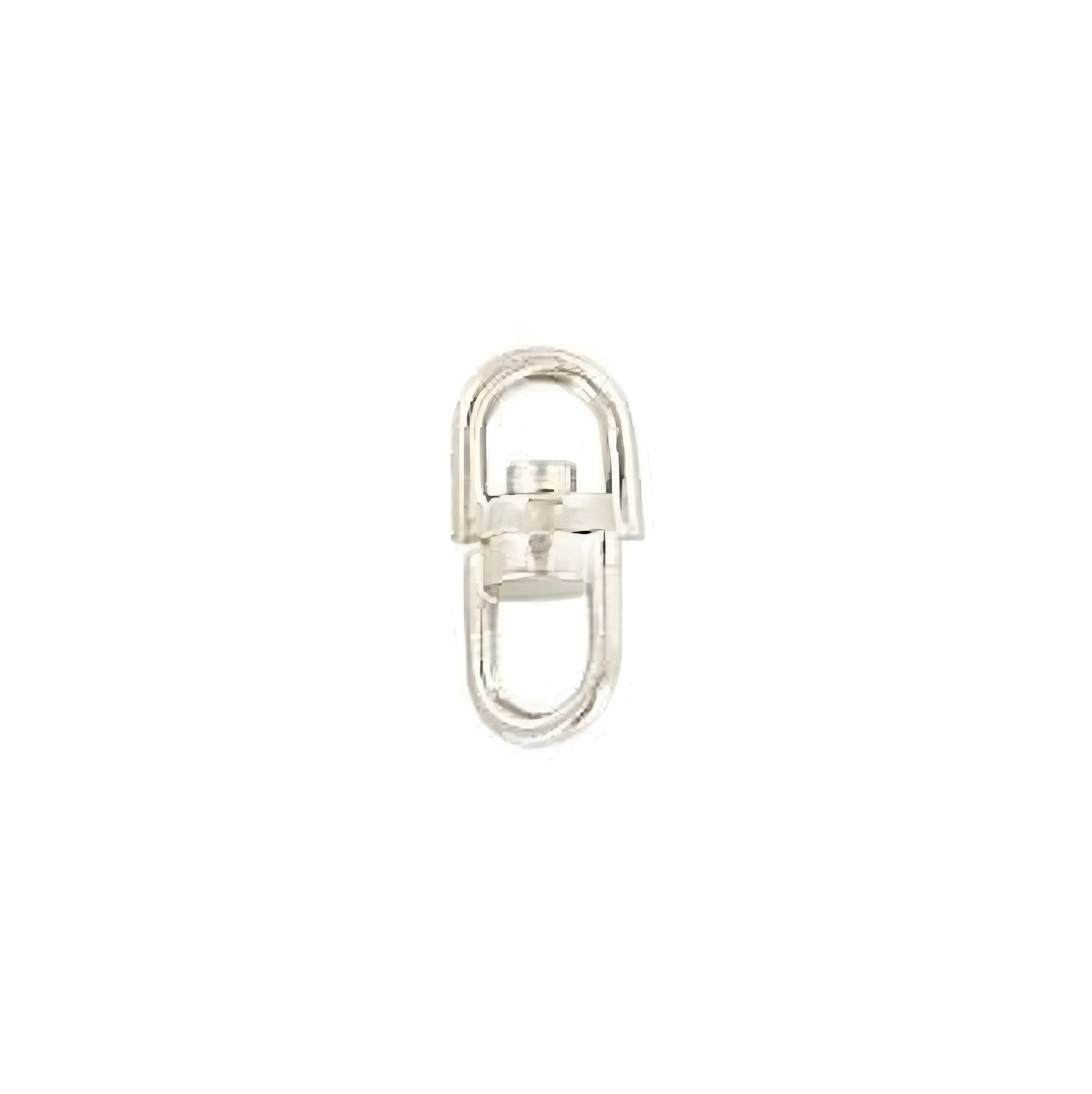 4.7mm Shiny Nickel, Twin Swivel, Zinc Alloy-PK10 – Weaver Leather