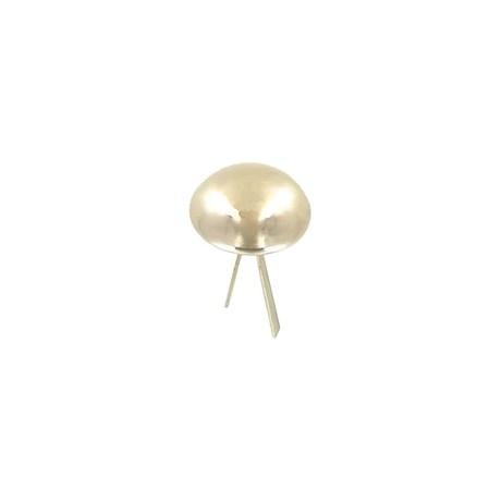 5/8" Shiny Nickel, Dome Handbag Feet, Zinc Alloy