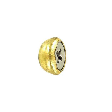 9mm Gold, Push Button, Steel - PK10