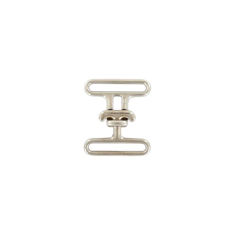 1 1/2" Shiny Nickel, Cinch Buckle, Zinc Alloy