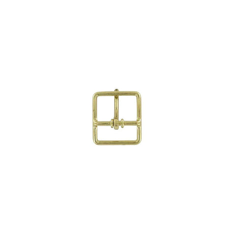 1" Brass, Center Bar Buckle, Zinc Alloy