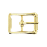 1" Brass, Roller Center Bar Buckle, Solid Brass, #C-1461