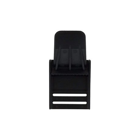 2" Black, Cam Lever Buckle, Plastic