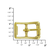3/4" Brass, Roller Buckle, Solid Brass, #C-1400