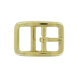 3/4" Brass, Dog Collar Buckle, Zinc Alloy, #C-1256-3-4-BP