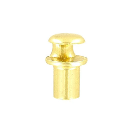 1/2" Brass, Boot Lace Eyelet Hook, Solid Brass