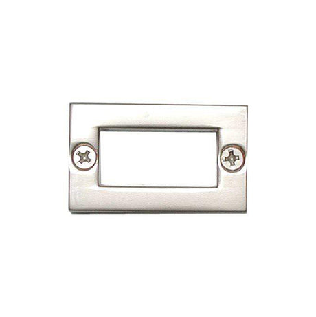 1 3/8" Shiny Nickel, Screw Together Eyelet, Zinc Alloy