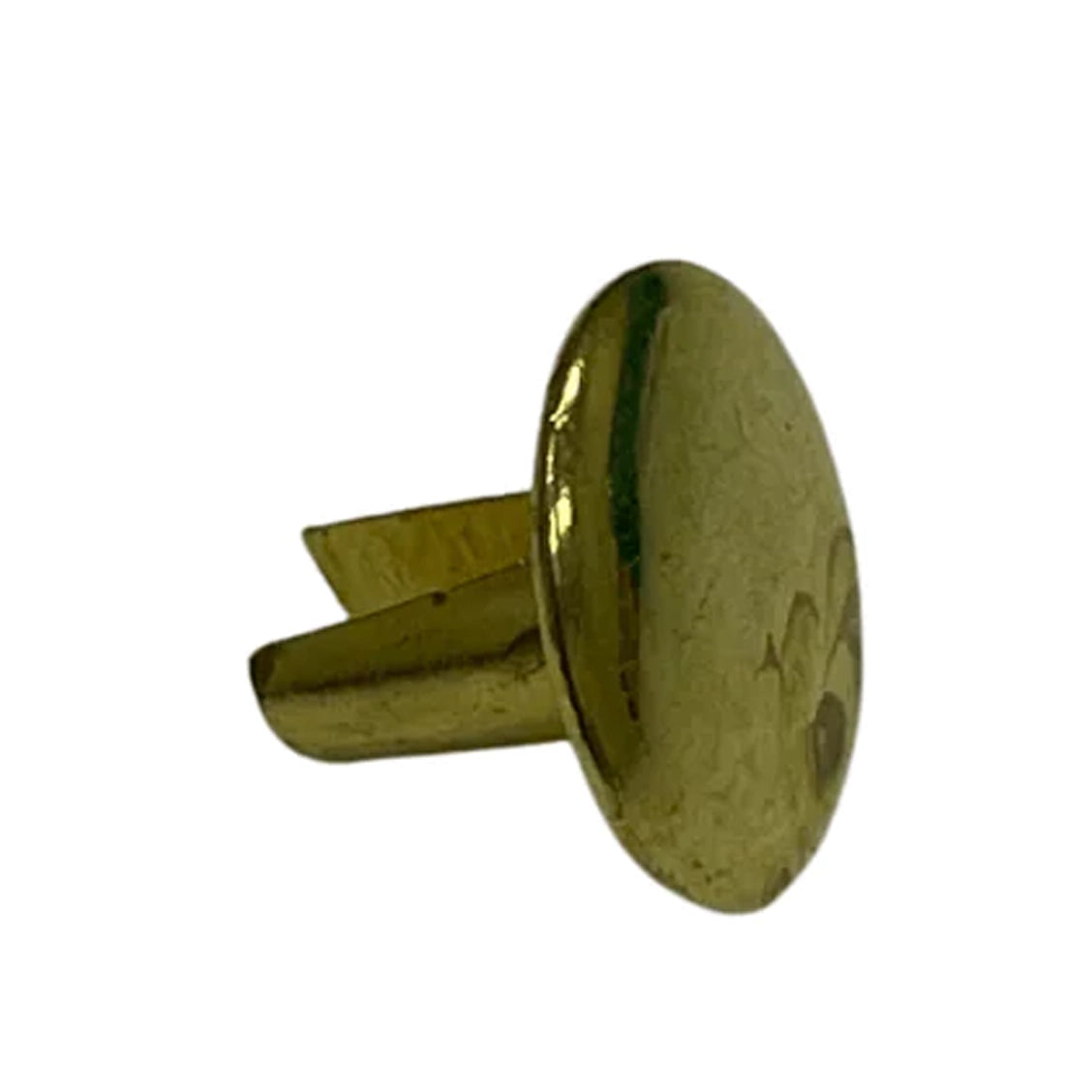 1/4" Brass, Split Rivet, Steel, #157-4-16-BP