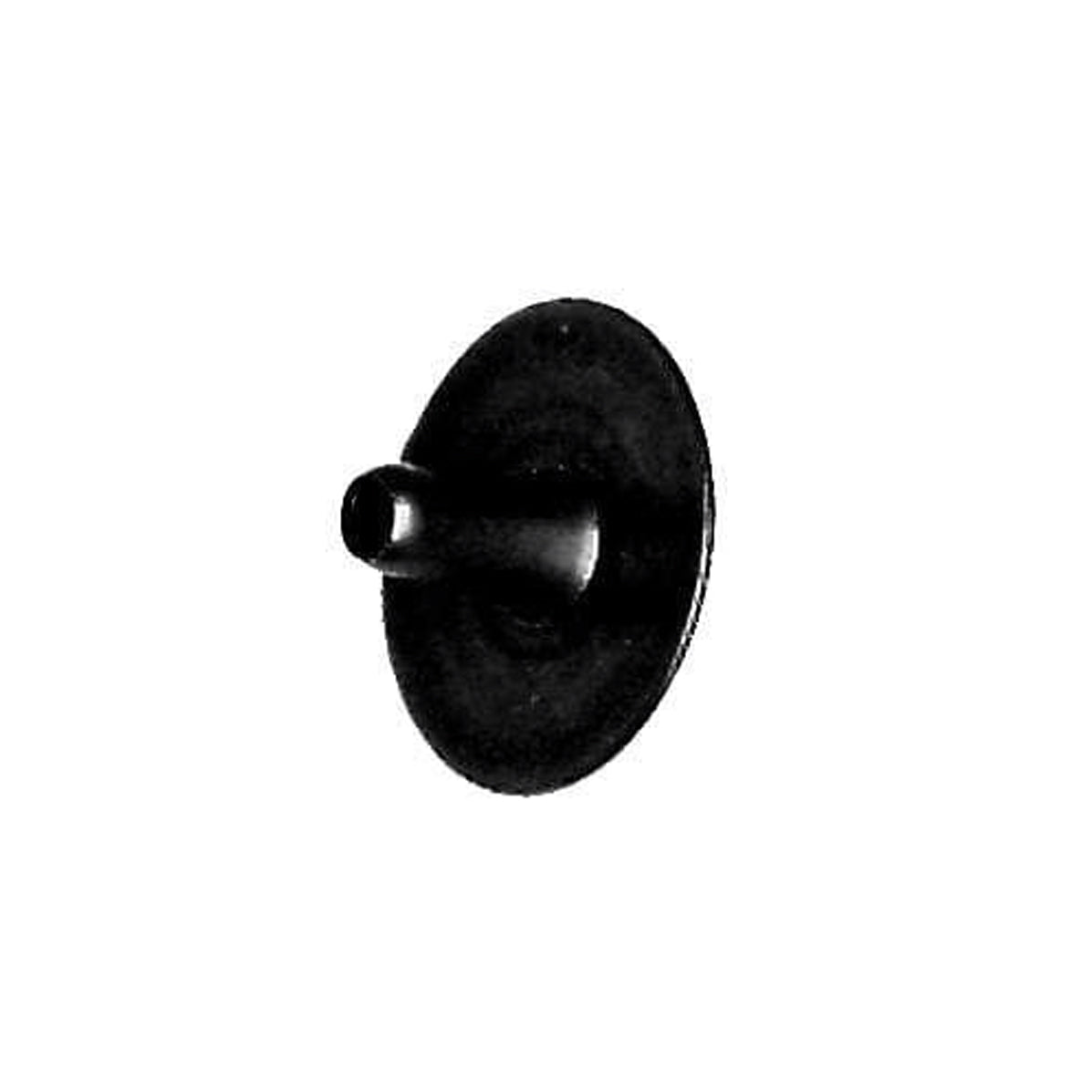 Line 20 Black Oxide Dot Baby Durable Post, Solid Brass, #12402-BLK-OX