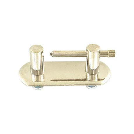 1 1/4" Nickel, Handle Loop, Screw in Bottom, Steel