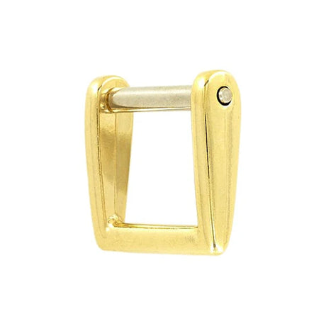 1" Gold, Handle Loop with Spring Pin, Zinc Alloy