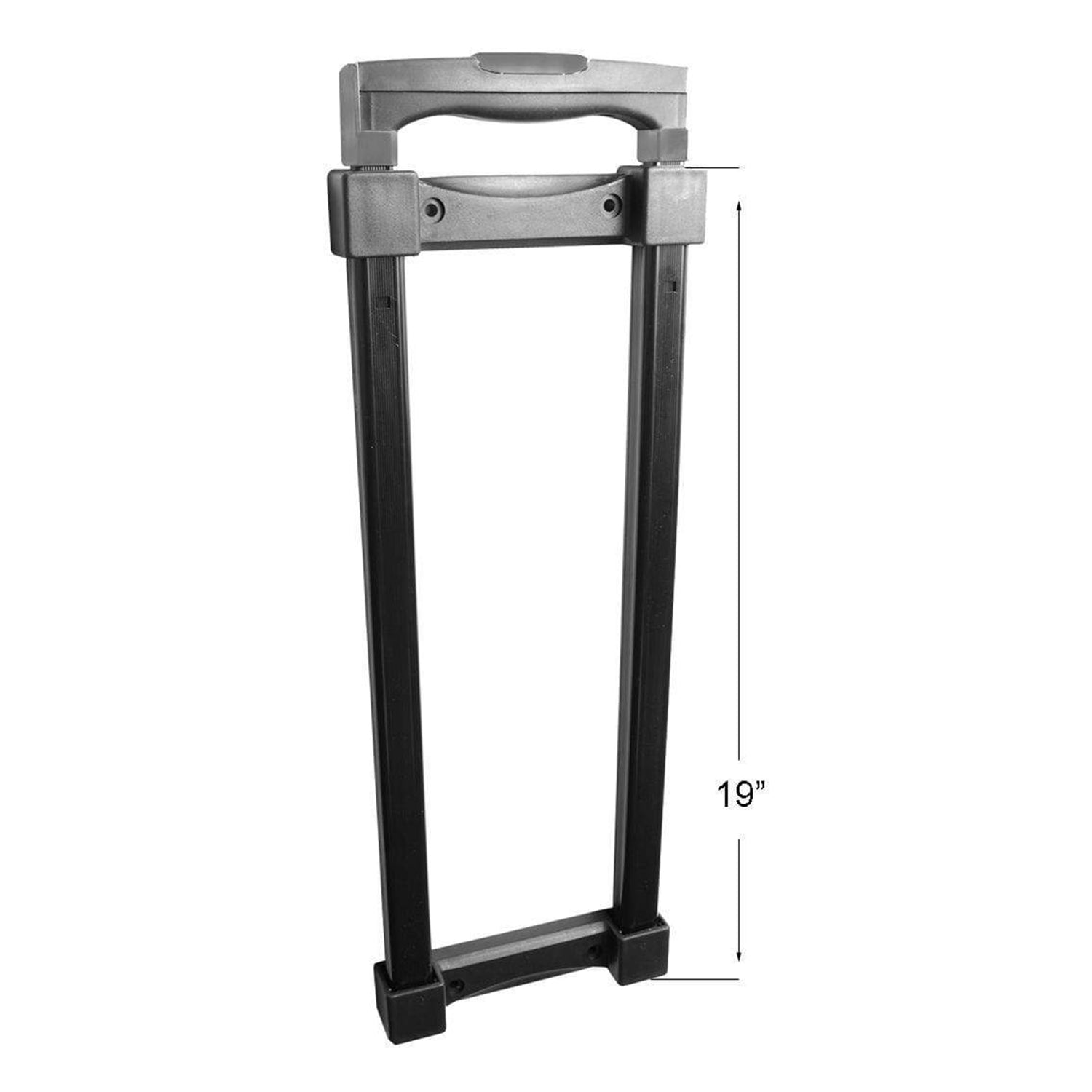 19" Black, 3-Stage Pull Handle Assembly