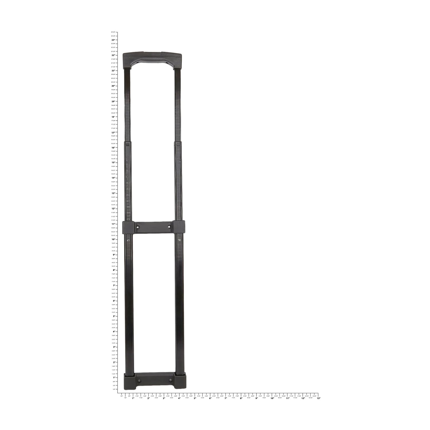 19" Black, 3-Stage Pull Handle Assembly