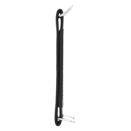 6 1/2" Black, Handle, Leather