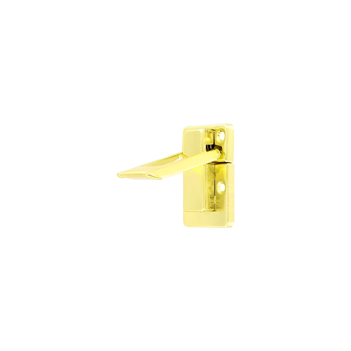 1 1/4" Brass, Catch Plate, Steel