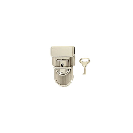 1 1/4" Nickel, Tuck Lock, Zinc Alloy