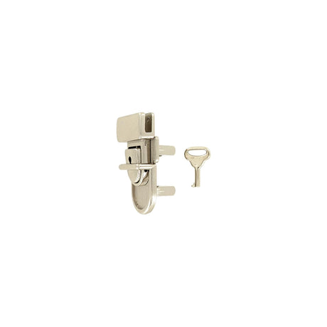 1 1/4" Nickel, Tuck Lock, Zinc Alloy