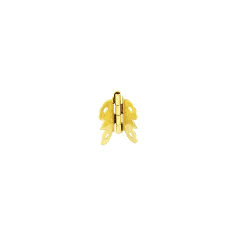1 1/8" Brass, Box/Case Hinge Plate, Zinc Alloy