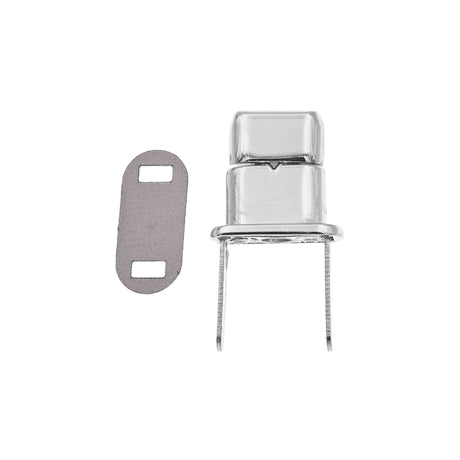 1/2" Shiny Nickel, Turn Only, Zinc Alloy