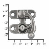 1 5/16" Swing Lock Clasp, Zinc Alloy