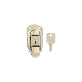 2 7/16" Nickel, Locking Drawbolt, Steel