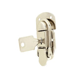 2 7/16" Nickel, Locking Drawbolt, Steel