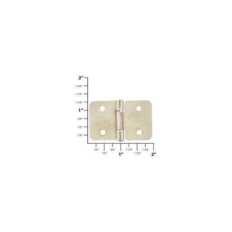 1" Nickel, Lift-a-Part Hinge, Zinc Alloy
