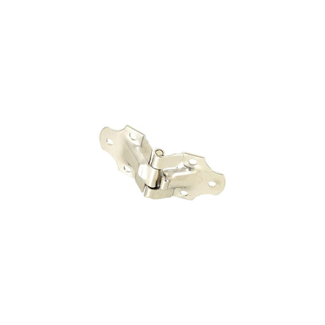 3 1/4" Nickel, Trunk Stop Hinge, Zinc Alloy