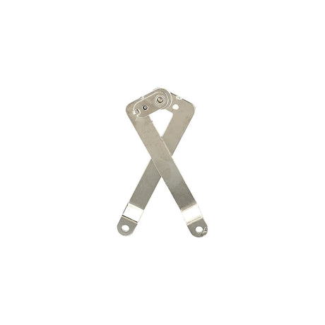 6 3/8" Nickel, Stay Plate, Zinc Alloy