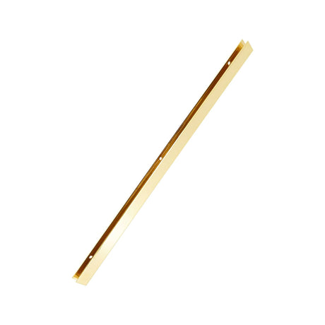 9 3/8" Gold, Purse Flap Edge, Zinc Alloy