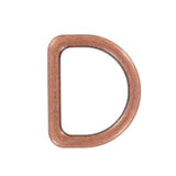 1 1/2" Antique Copper, Cast D-Ring, Zinc Alloy, #D-403-ANTC