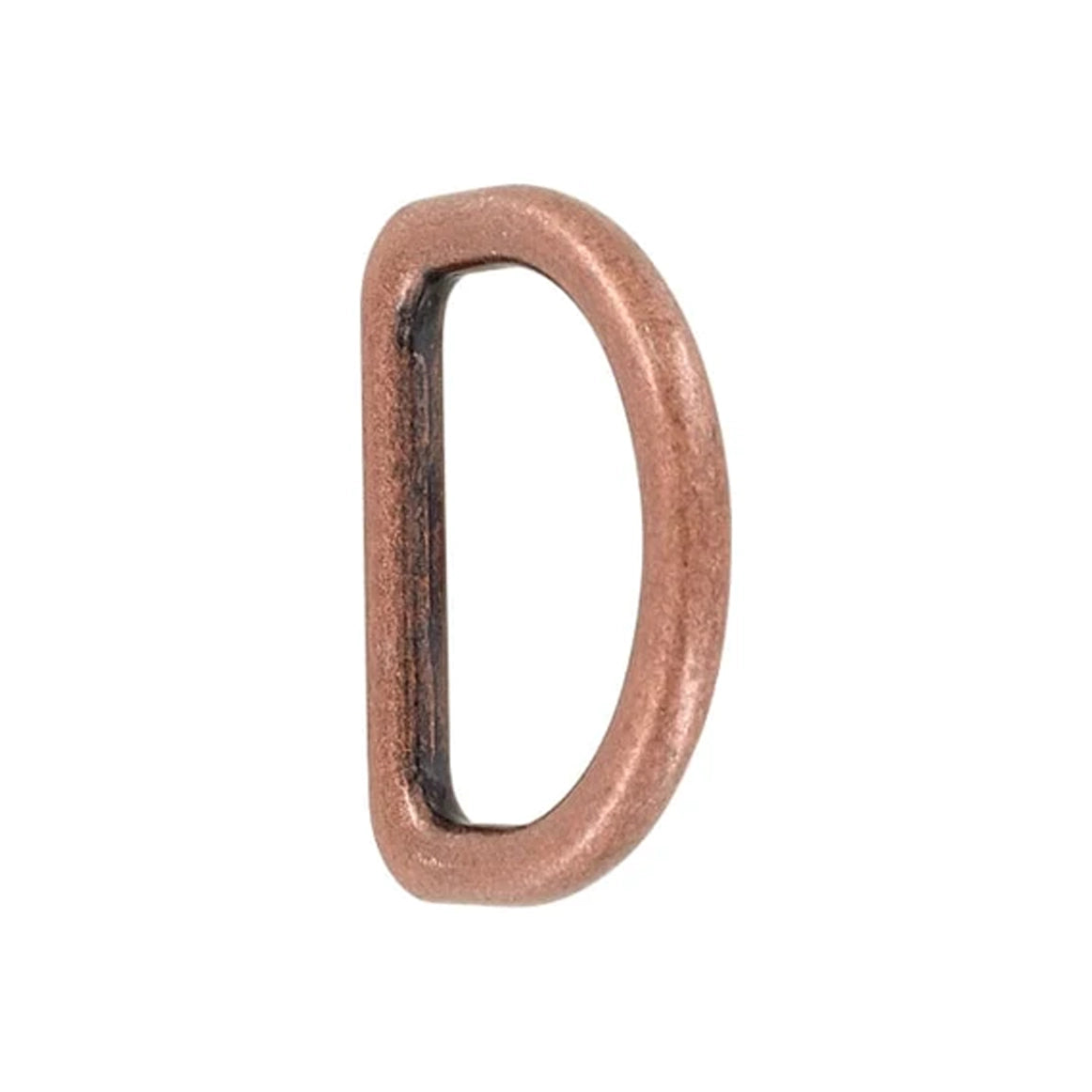 1 1/2" Antique Copper, Cast D-Ring, Zinc Alloy, #D-403-ANTC